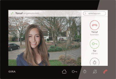 GIRA 1209005 Wohnungsstation Video AP7 