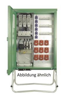 Verteilerschrank im Gehäuse aus verz 