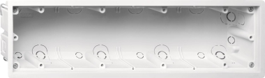GIRA 289900 Gerätedose 4fach flach E2 