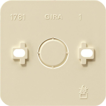 GIRA 008113 Montageplatte 1fach AP 