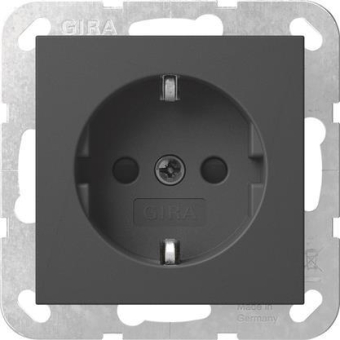 GIRA 4453005 SCHUKO-Steckdose m.Shutter 