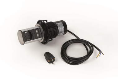 Bachmann ELEVATOR 1xSchuko 1xUSB 928.017 