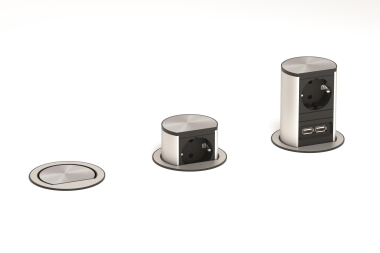 Bachmann ELEVATOR 1xSchuko 1xUSB 928.017 