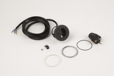 Bachmann PIX 1xSchuko sw 2,0m    926.001 