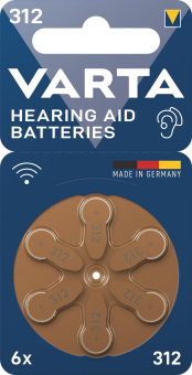 VARTA Acoustic Hörgerätebatterien    312 