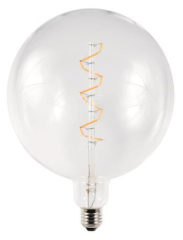 S&H LED Globe Filament Flex axial  38305 