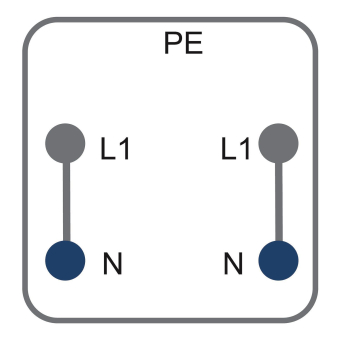 GS ABGANGSADAPTER 16A L,N,PE  KBC16DCF21 