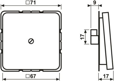 JG CD 500 Leitungsauslass       CD590AGB 
