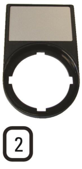 EATON M22S-ST-X53 Träger+Schild 2 256798 