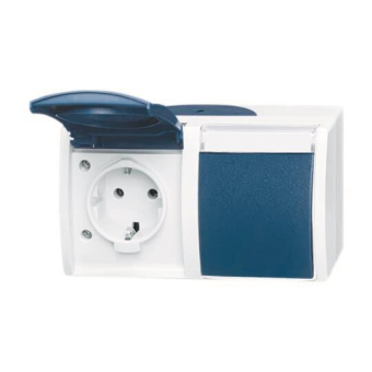 BJ APWG ocean Schuko 2fach    20/2EWN-53 