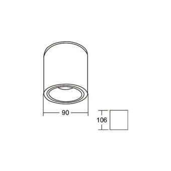 Brumberg LED-Anbaudownlight 230 12125183 