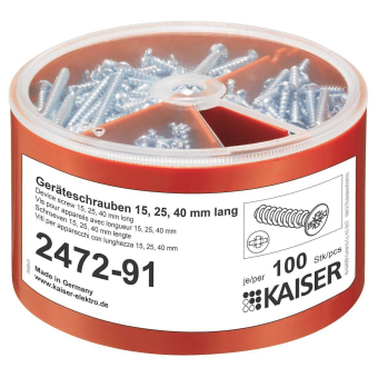 Kaiser Geräteschrauben-Box       2472-91 