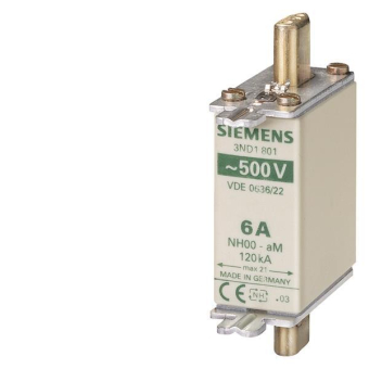 Siemens 3ND1824 NH000 80A 500VAC aM 
