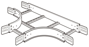 Van Geel ET200300RG T-Stück B200 H150 