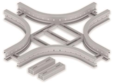 Unex Kreuzung 85x200mm R300     67208-04 