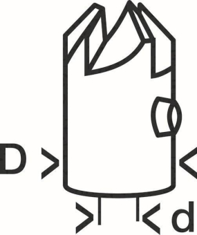 Bosch Aufstecksenker          2608585742 