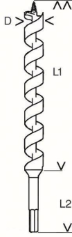 Bosch Holzschlangenbohrer     2608597642 