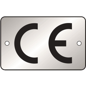 HEIN 8733 CE-Zeichen rechteckig 