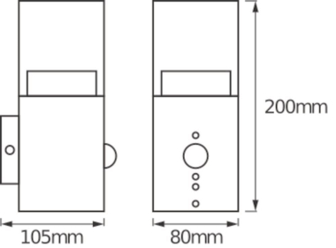 LEDV ENDURA STYLE CRYSTAL Wall 