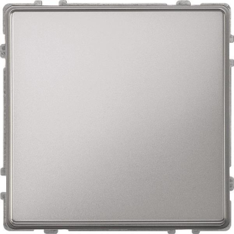 Merten Blindabdeckung aluminium   348360 