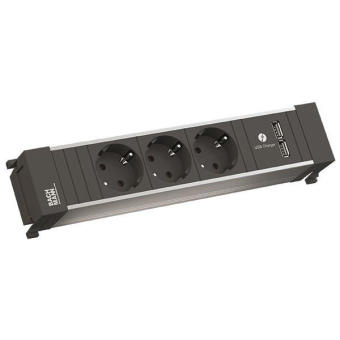 Bachmann Power Frame 3xSchuko    916.173 
