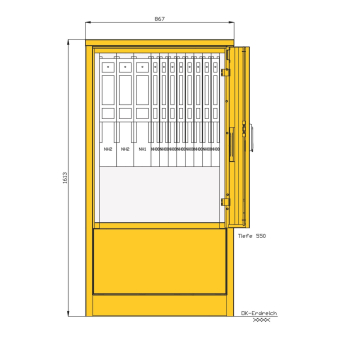 Walther Stromverteiler          83216500 