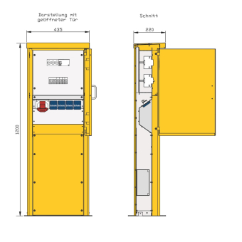 Walther Energiesäule Edelstahl  84301017 