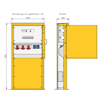 Walther Energiesäule Edelstahl  84401016 