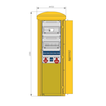 Walther Pollersäule m.RCD TypA  83314530 