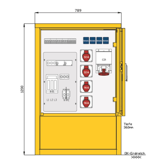 Walther Stromverteiler          83210300 