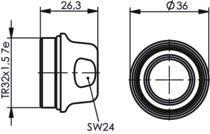 TG TOC Steckerschutzkappe      100022748 