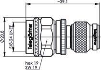 TEGA Adapter TNC auf N Sti-Sti 100123602 