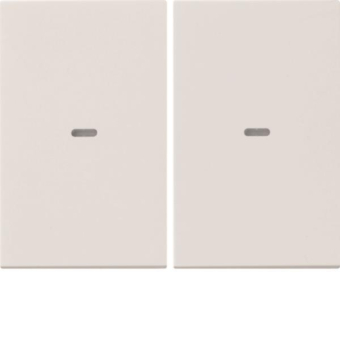 Berker Wippe 2fach mit klarer   80960379 