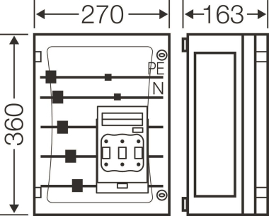 HENS FP Sammelschienengehäuse    FP 3226 
