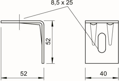 OBO K 6 101 FT Deckenwinkel St FT 
