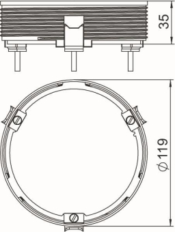 OBO NR GESRM2 Nivellierring f.GESRM2 in 