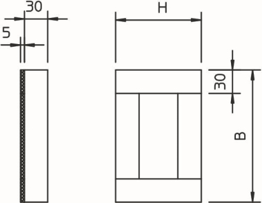 OBO BSKH-E091016 Endstück f.BSKH I90/E30 