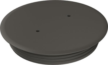 OBO BAB80 9011 Blindabdeckung PA 