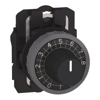 Schneider Wahlschalter,      ZB5ADCUST04 