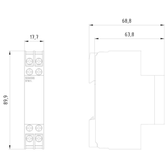 Siemens Überstromrelais T5570    5TT6112 