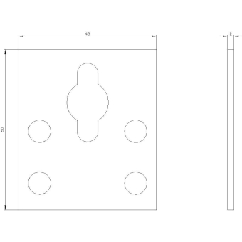 Siemens 8GK9910-0KK36 ALPHA DIN SCHRANK- 