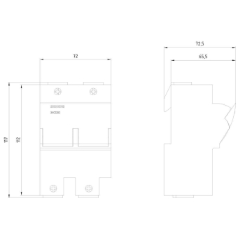 SIEM SITOR Sicherungstrenner     3NC2292 