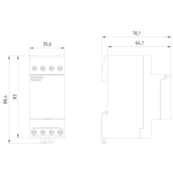 Siemens 7LF45120 Wochenzeitschaltuhr TOP 