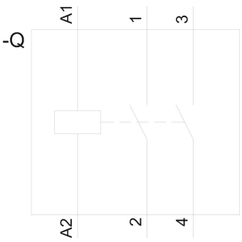 Siemens 5TT58006 INSTA Schütz 0/1 