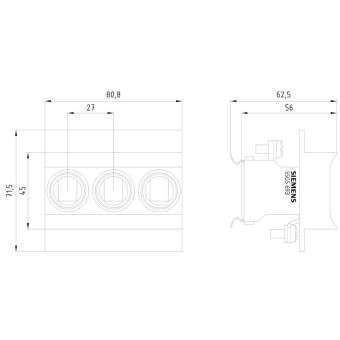 Siemens 5SG5693 NEOZED-Einbausicherungs- 