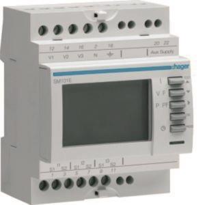 Hager Multimessgerät 3ph über     SM101E 