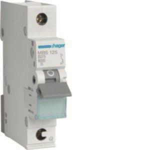 Hager Leitungsschutzschalter      MBS125 