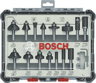 Bosch 2607017472 15tlg   15 TLG MIXED FR 