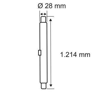 Paulmann LED Röhre G13 1800lm      28995 