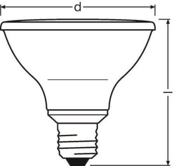 OSR PARATHOM 10-75W/827 dimmbar 